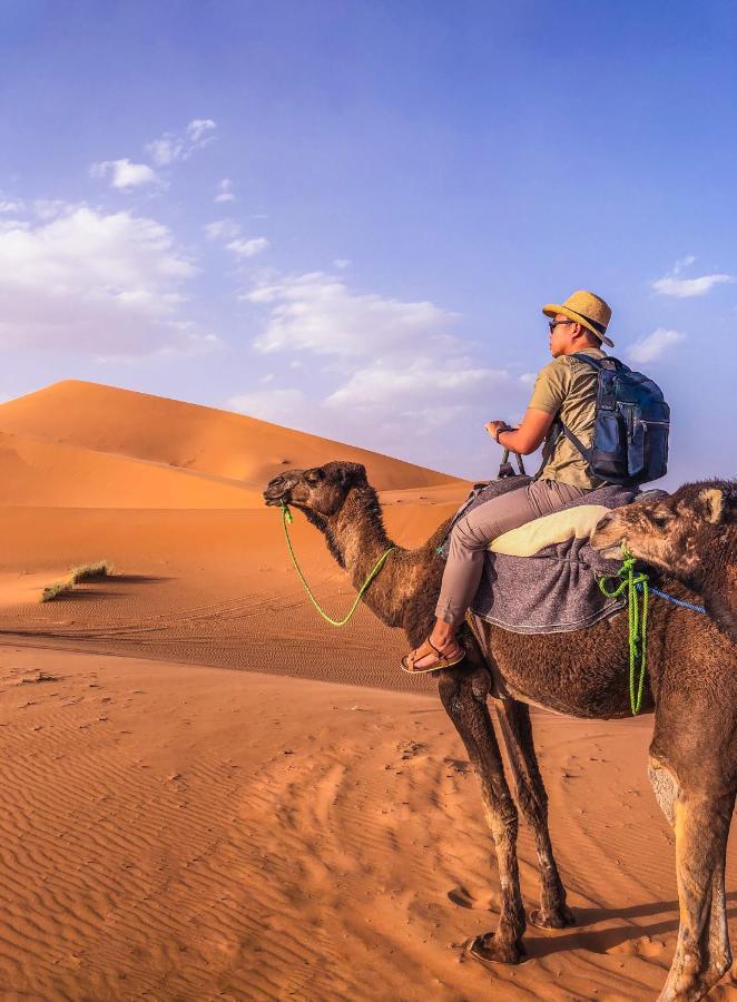 فندق Merzouga Traditional Tents With Heating المظهر الخارجي الصورة